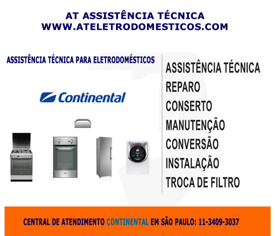 Assistência técnica Continental